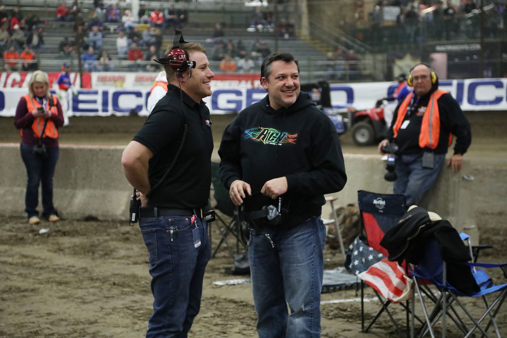 Tony Stewart at the Chili Bowl: 2019